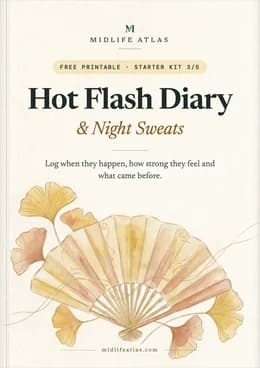 Hot Flash and Night Sweat Diary cover