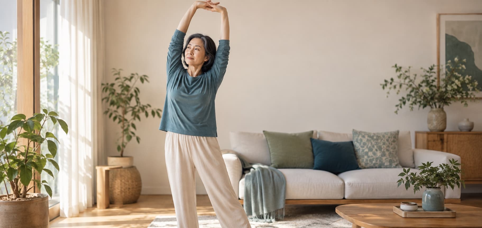 stretching, everyday movement