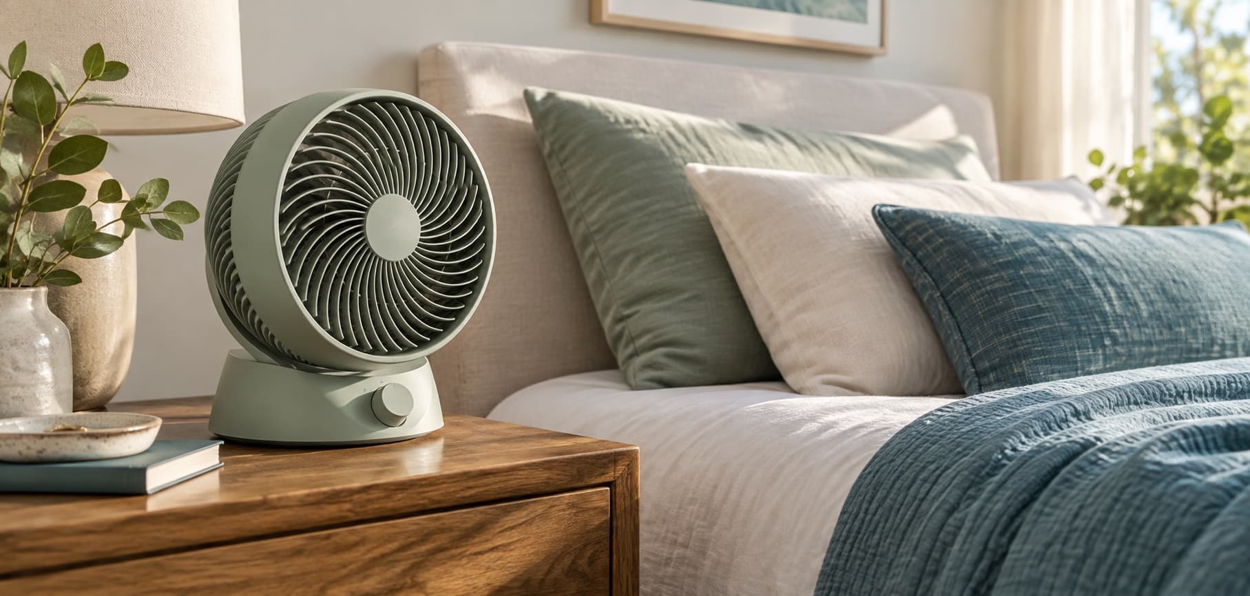 Bed fan — original photo