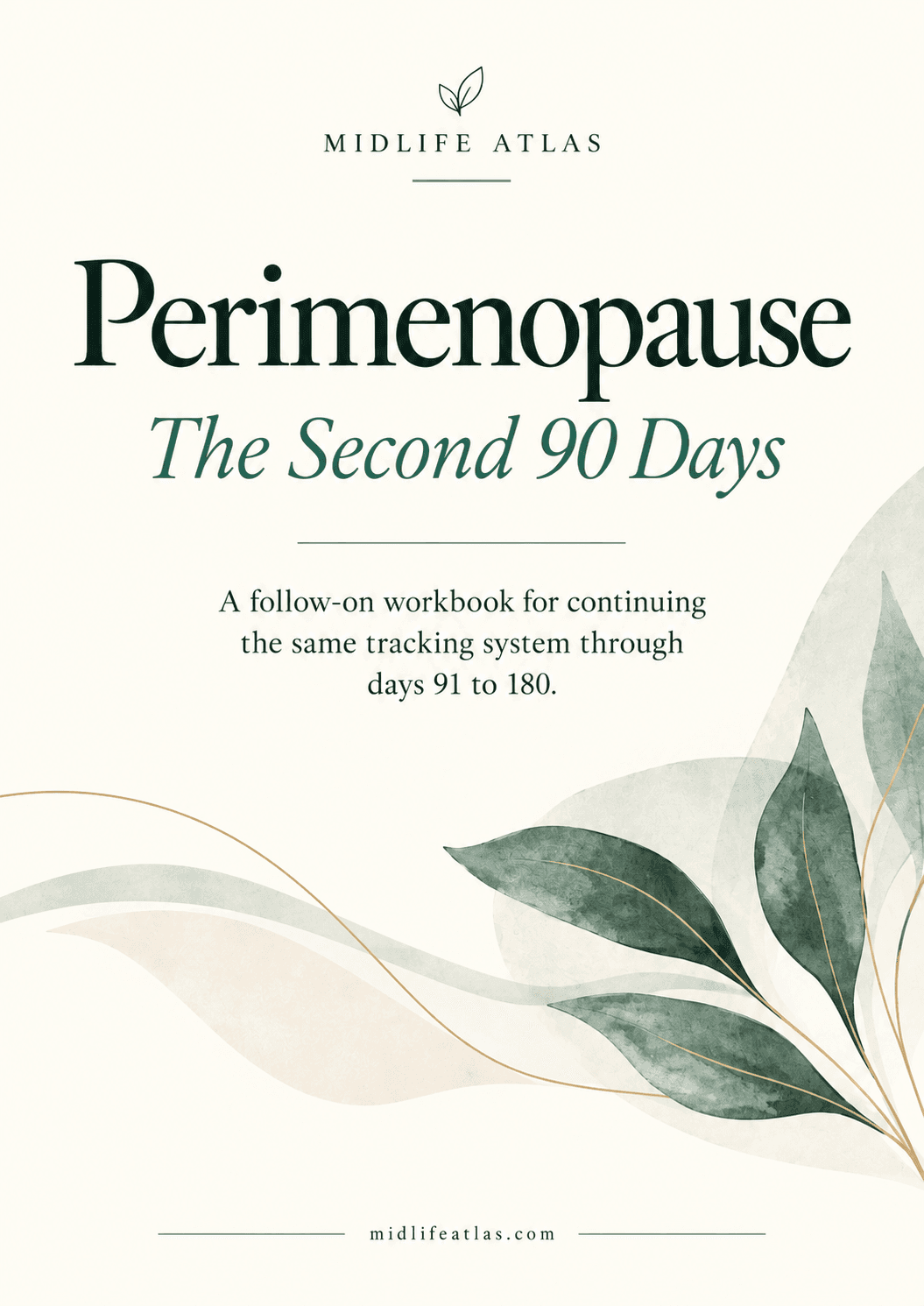 Cover of Perimenopause: The Second 90 Days by Midlife Atlas
